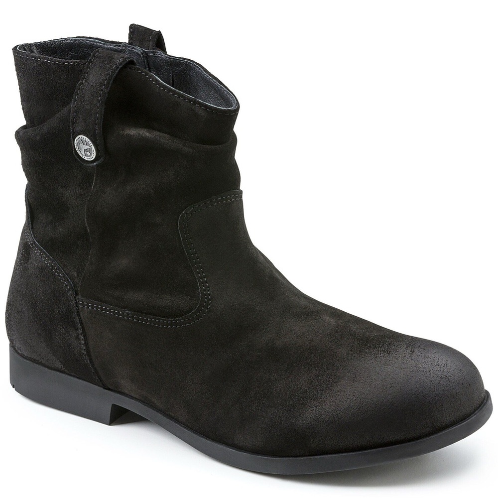Birkenstock Sarina Boots - Black Suede